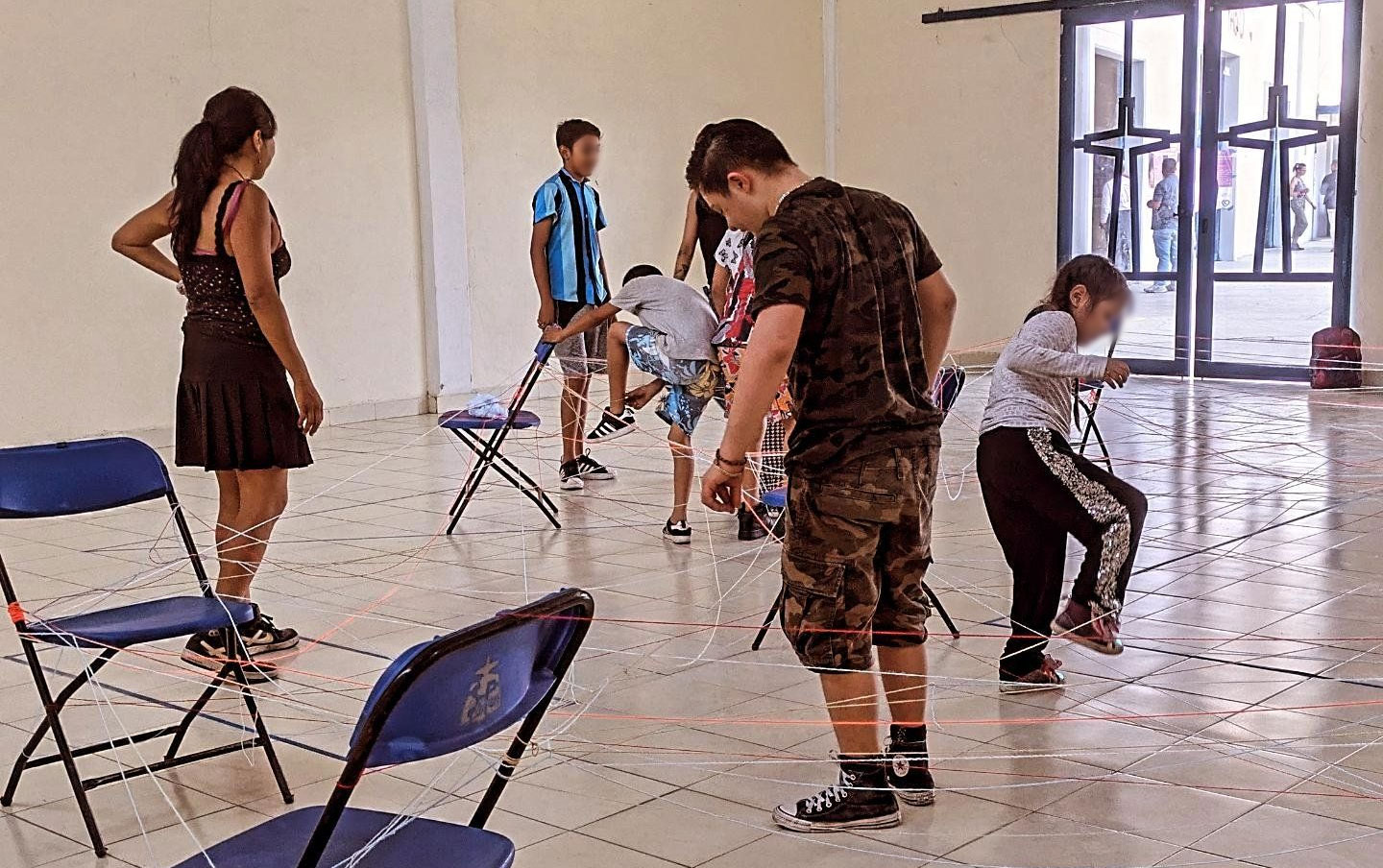 Taller con niñeces y juventudes encuentro nacional de unificación de Familiares de víctimas de desaparición