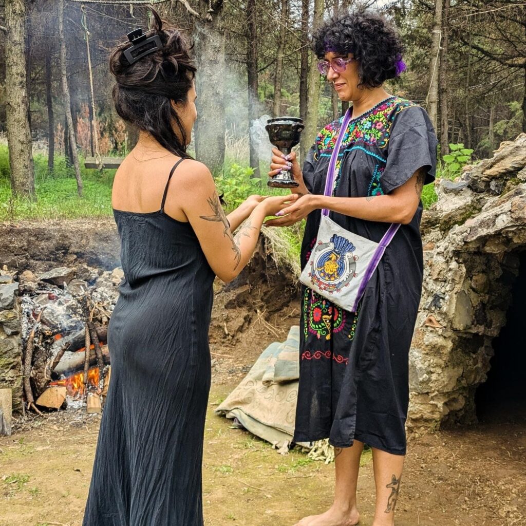 Ceremonia de temazcal